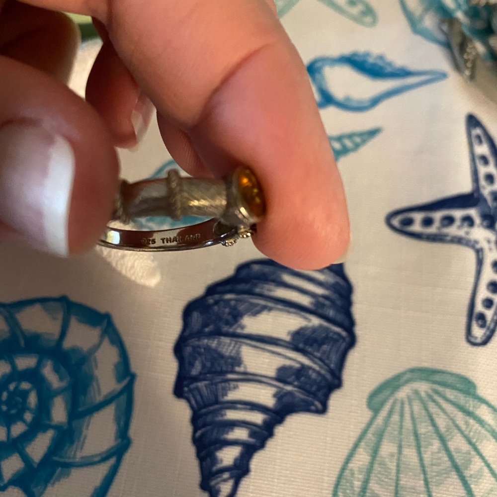 Judith Ripka  Citrine ring - Picture 4 of 4